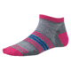 Smartwool Sporty Spice Micro Sock - Womens-Light Gray Heather-Medium