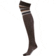 Smartwool Striped Chevron Over-The-Knee Sock - Women's-Chestnut-Medium