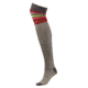 Smartwool Striped Chevron Over-The-Knee Sock - Womens-Taupe-Large