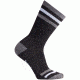 Smartwool Striped Hike Light Crew Sock - Women's-Charcoal-Small