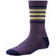 Striped Hike Light Crew Sock - Womens-Desert Purple-Large