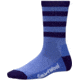 Striped Hike Light Crew Sock - Womens-Polar Purple-Large