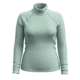 Smartwool Thermal Merino Rib Turtleneck - Womens, Arctic Green Heather, Medium, SW016690N67M
