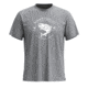 Smartwool Trout Fishing Short Sleeve Graphic Tee, Light Gray Heather, Small, SW002596545100S000