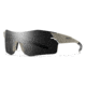 Smith Arena Elite Sunglasses, Tan 499 Frame, ChromaPop Black Lens, 203384YZ4991C