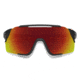 Smith Attack MAG MTB Sunglasses, Matte Black Cinder Frame, ChromaPop Red Mirror Lens, 202299RC299X6
