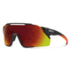 Smith Attack MAG MTB Sunglasses, Matte Black Cinder Frame, ChromaPop Red Mirror Lens, 202299RC299X6