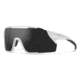 Smith Attack MAG MTB Sunglasses, Matte White Frame, ChromaPop Black Lens, 2022996HT991C