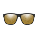 Smith Barra Sunglasses, Matte Black Frame, ChromaPop Polarized Bronze Mirror Lens, 20126800360QE