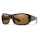 Smith Bauhaus Sunglasses, Dark Amber Tort Frame, Chromapop Brown Lens, 20193008654SP