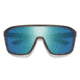 Smith Boomtown Sunglasses, Matte Tortoise Frame, ChromaPop Polarized Opal Mirror Lens, 204932HGC99QG