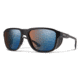 Smith Embark Sunglasses, Matte Black Frame, ChromaPop Glacier Photochromic Copper Blue Mirror Lens, 20461700358PS