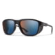 Smith Embark Sunglasses, Matte Black Frame, ChromaPop Glacier Photochromic Copper Blue Mirror Lens, 20461700358PS