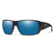 Smith Optics Guide's Choice XL Sunglasses, Matte Black Frame, ChromaPop Glass Polarized Blue Mirror Lens, 20444800363QG