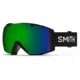 Smith I/O Goggles, Black, Chromapop Sun Green Mirror, M006382QJ99MK