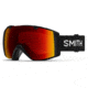 Smith I/O Goggles, Black, Chromapop Sun Red Mirror, M006382QJ996K