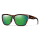 Smith Joya Sunglasses, Tortoise Frame, ChromaPop Polarized Green Mirror Lens, 2043159N456UI