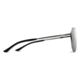 Smith Layback Sunglasses, Gunmetal Frame, Polarized Platinum Mirror Lens, 204062KJ160XN