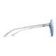 Smith Layback Sunglasses, Silver Frame, ChromaPop Polarized Blue Mirror Lens, 20406201060QG