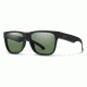 Smith Lowdown 2 Sunglasses, Matte Black Frame, ChromaPop Polarized Gray Green Lens, LD2CPGNMB