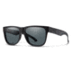 Smith Lowdown 2 Core Sunglasses, Matte Black Frame, Polarized Gray Lens, 20356300356M9