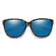 Smith Monterey Sunglasses, Sky Tortoise Frame, ChromaPop Glass Polarized Blue Mirror Lens, 204449JBW56QG