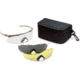 Smith Elite Aegis Echo Safety Glasses w/ Gray &amp; Yellow Spare Lens, Tan 499 Frame AECHAT49912-3R