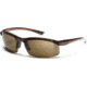Smith Optic Baseline Square Sunglass - Dark Ale Frames, Polarized Brown Lenses