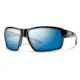 Smith Optics Colson Sunglasses, Black Frame, Polarized Blue Mirror Lens, Polarized, COGPUGMBK