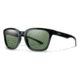 Smith Optics Founder Single Vision Prescription Sunglasses, Black Frame, Polarized, FOCPGNBKSV