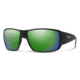 Smith Optics Guides Choice Sunglasses, ChromaPop Glass Polarized Green Mirror Lens, Matte Black Frame, 20494700362UI