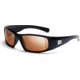 Smith Optics Hideout Sunglasses with Black frames and Copper Mirror lenses