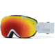 Smith Optics I/OS Goggle White Prism Frame/Red Sol-X/Blue Sensor Lens IS7DXWP15