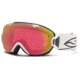 Smith Optics I/OS Snow Goggles - White Frame w/ Blackout and Red Sensor Lens IS7BKWT13