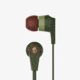 Skullcandy INK'D 2 earbuds with Mic-Green/Brown