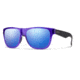 Smith Optics Lowdown Slim Bifocal Prescription Sunglasses, Crystal Ultraviolet Frame, LSPCBMCUVBI