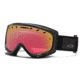 Smith Optics Phase Snow Goggles - Black Danger Frame w/ Red Sensor Lens PZ6RZKD13