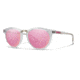 Smith Optics Questa Single Vision Prescription Sunglasses, Crystal Frame, QEPCPKMCRSV
