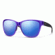 Smith Optics Ramona Single Vision Prescription Sunglasses, Crystal Ultraviolet Frame, RAPCBMCUVSV