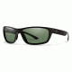 Smith Optics Ridgewell Single Vision Prescription Sunglasses, Black Frame, Polarized, RICPGNBKSV