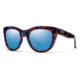 Smith Optics Sidney Single Vision Prescription Sunglasses, Flecked Blue Tortoise Frame, SIPCBMFBTSV