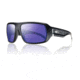 Smith Optics Vanguard Sunglasses - Matte Black Evolve Frame, Polarized Deep Purple Mirror Carbonic TLT VGPPPRMMB