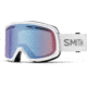 Smith Range Goggles, Blue Sensor Mirror, White, M0042133299ZF