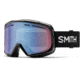 Smith Range Low Bridge Fit Googles, Blue Sensor Mirror, Black, M004222QJ99ZF