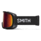 Smith Range Low Bridge Fit Googles, Red Sol-X Mirror, Black, M004222QJ99C1