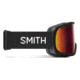 Smith Range Low Bridge Fit Googles, Red Sol-X Mirror, Black, M004222QJ99C1