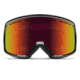 Smith Range Low Bridge Fit Googles, Red Sol-X Mirror, Black, M004222QJ99C1