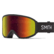 Smith Reason Otg Googles, Low Bridge Fit, Red Sol-X Mirror, Black, M007732QJ99C1