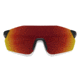 Smith Reverb PivLock Sunglasses, Matte Black Cinder Frame, ChromaPop Red Mirror Lens, 201521RC299X6