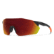 Smith Reverb PivLock Sunglasses, Matte Black Cinder Frame, ChromaPop Red Mirror Lens, 201521RC299X6